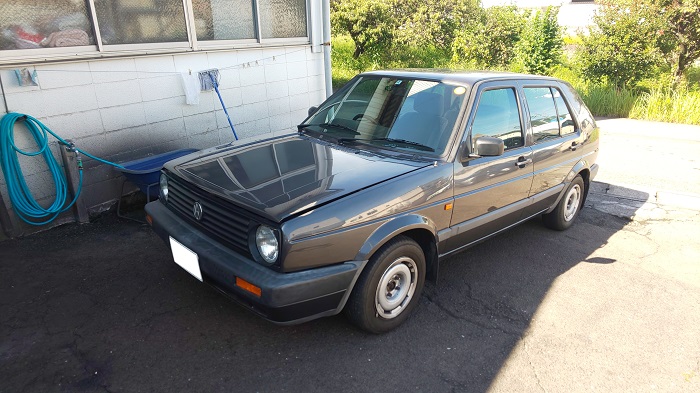 VW　ゴルフ　車検入庫